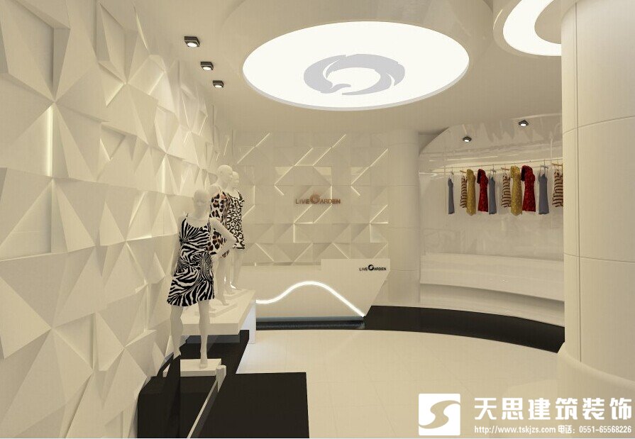 合肥女裝連鎖店裝修設(shè)計風格要素及規(guī)則